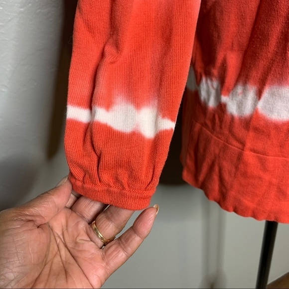 Style & Co. Tie Dye 3/4 Sleeve Cardigan Sweater - Picture 3 of 4